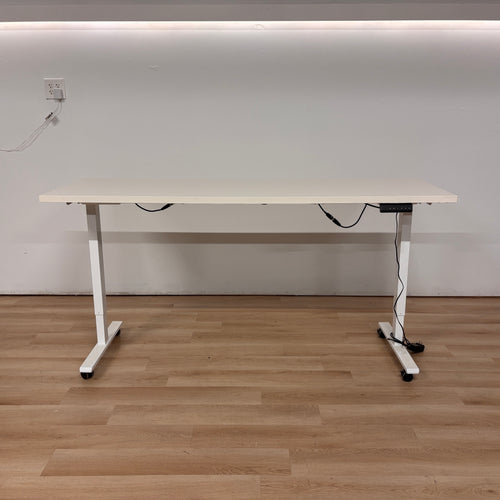 Herman Miller White Adjustable Height Standing Desk