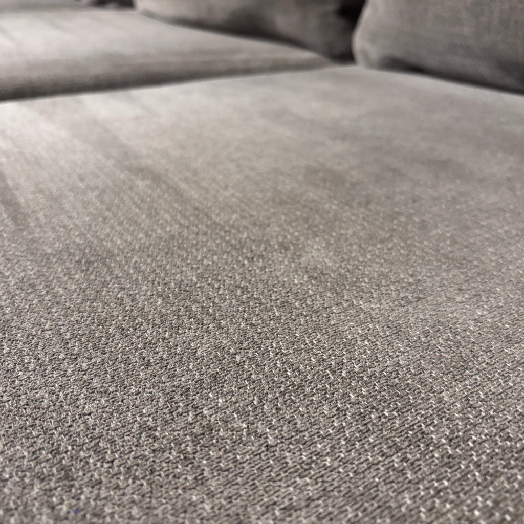 Living Spaces Sofa W/reversible Chaise