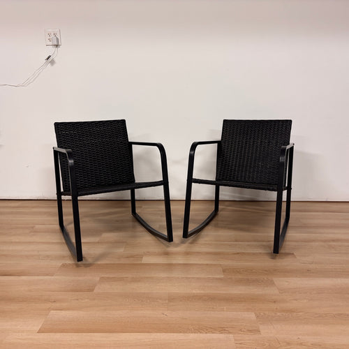 Latitude Run Patio Rocking Chairs Set Of 2