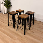 Andeworld Stackable Bar Stools Set Of 4
