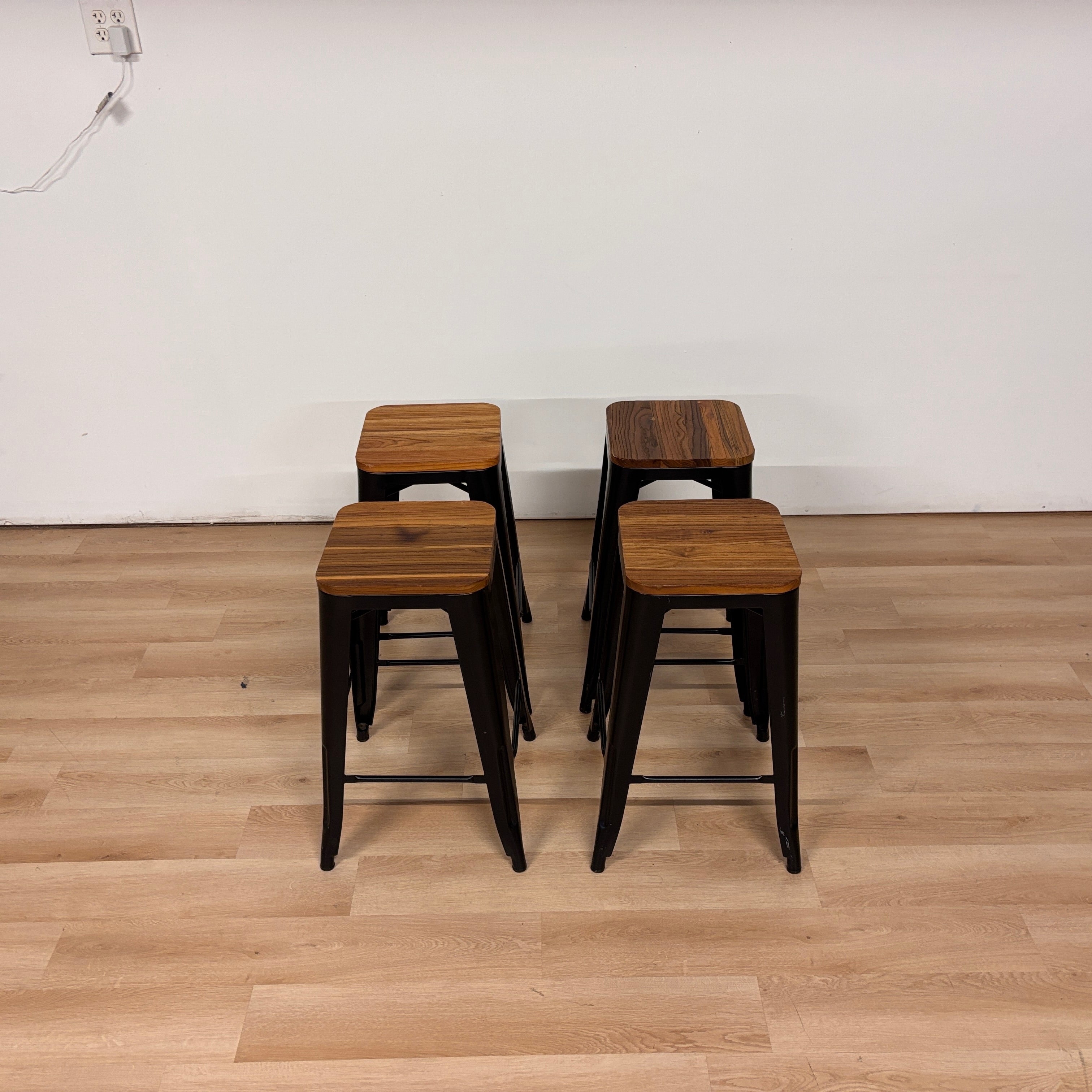 Andeworld Stackable Bar Stools Set Of 4