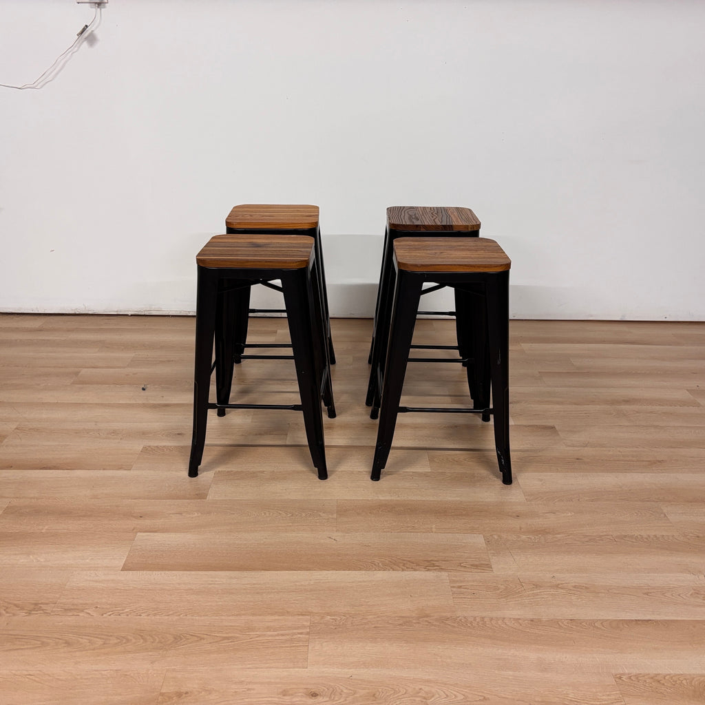 Andeworld Stackable Bar Stools Set Of 4