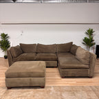 Bauhaus Modular Sectional W/ottoman