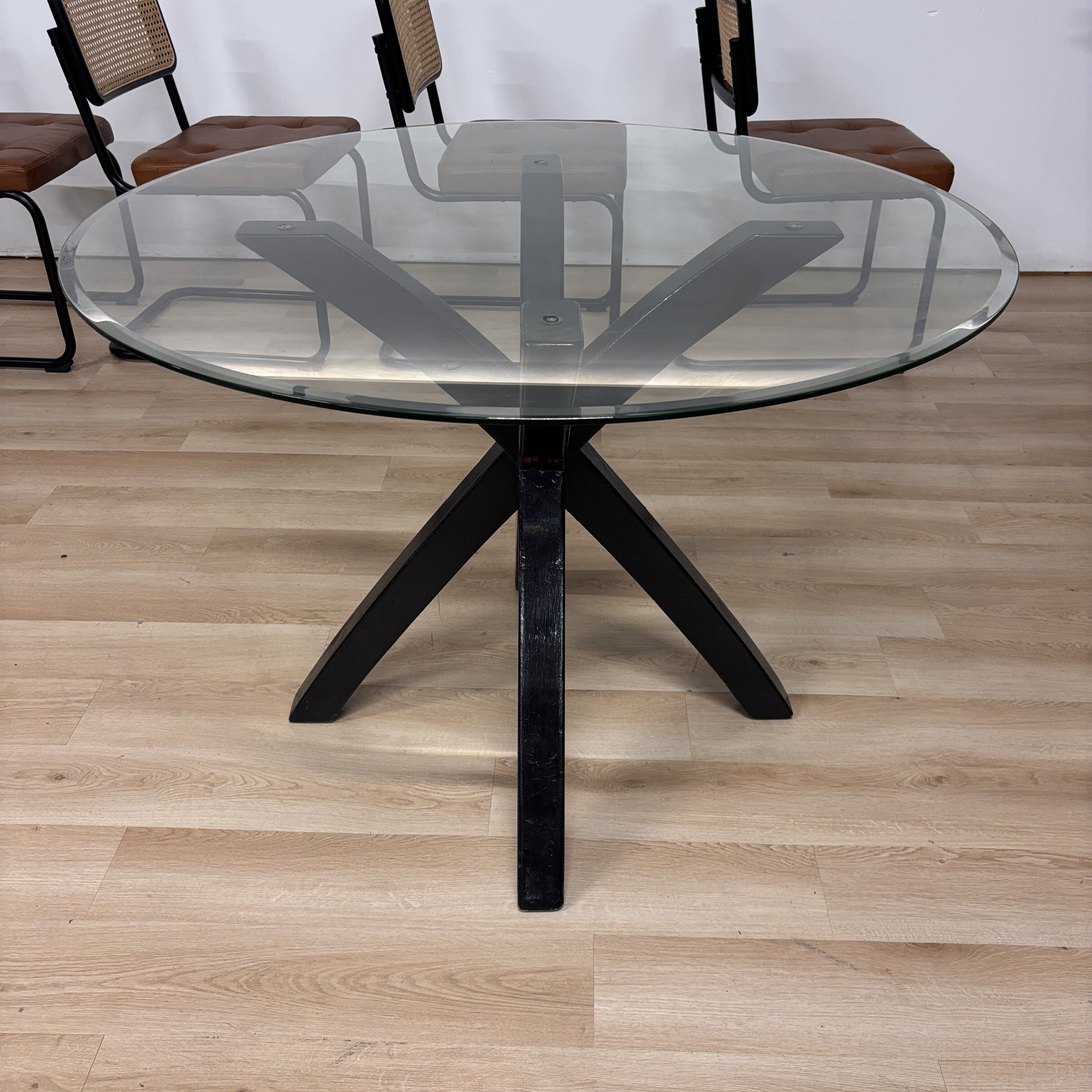 Latitude Run 5 Piece Dining Set W/ Glass Table