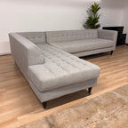 Living Spaces 2 Piece Sectional
