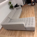 Living Spaces 2 Piece Sectional