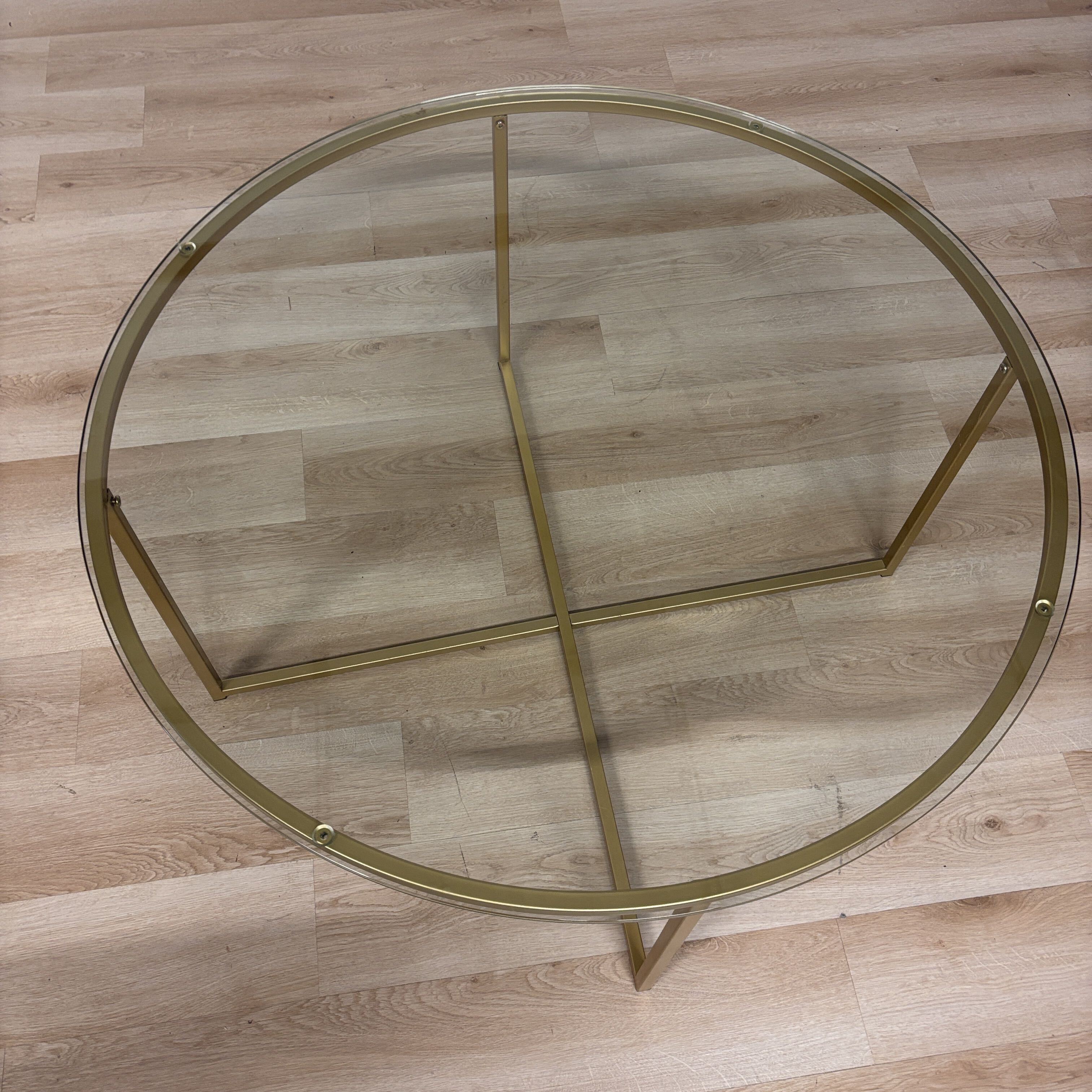 Carnegy Avenue Glass Coffee Table