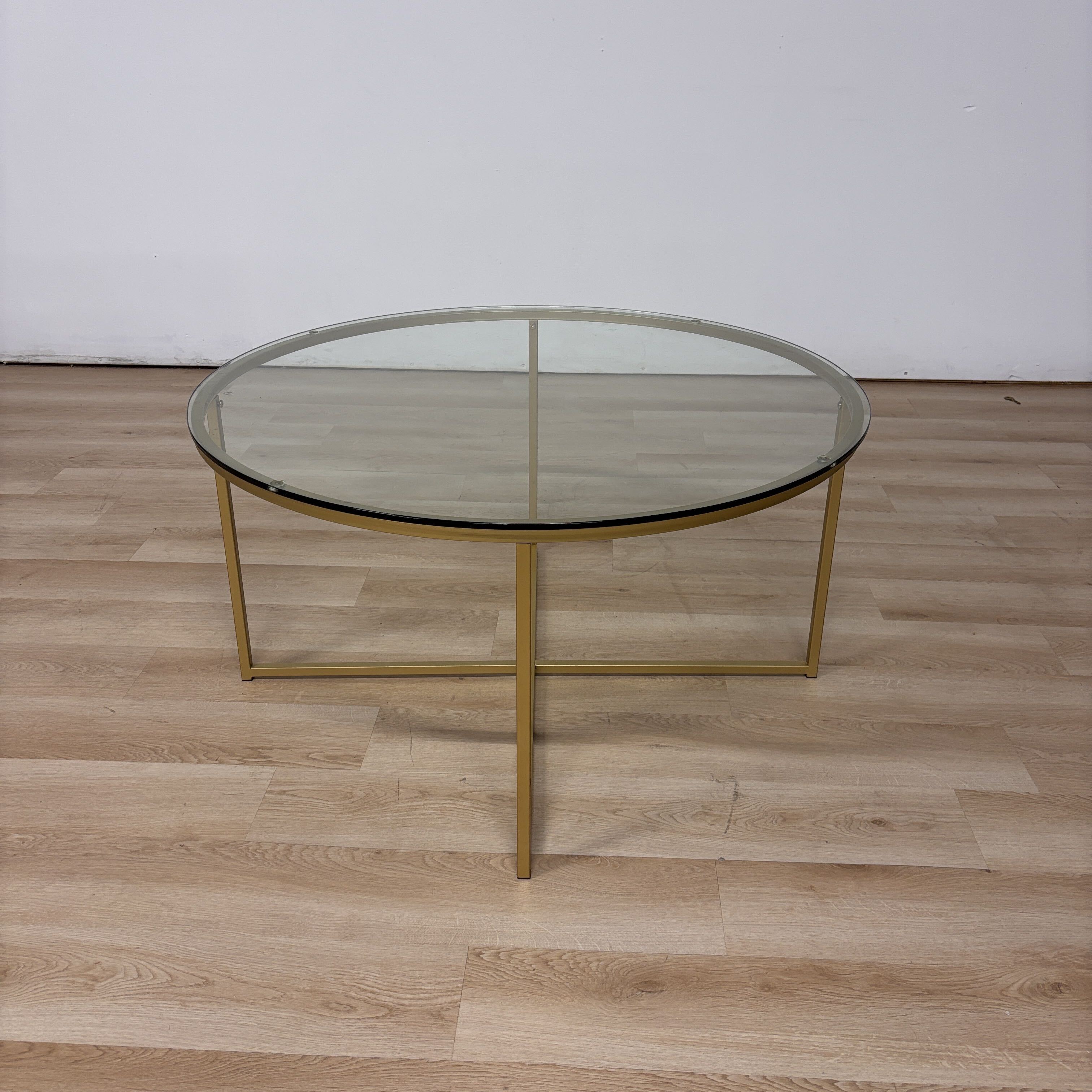 Carnegy Avenue Glass Coffee Table