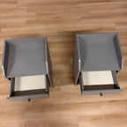 Ikea Hauga Bedside Table Set Of 2