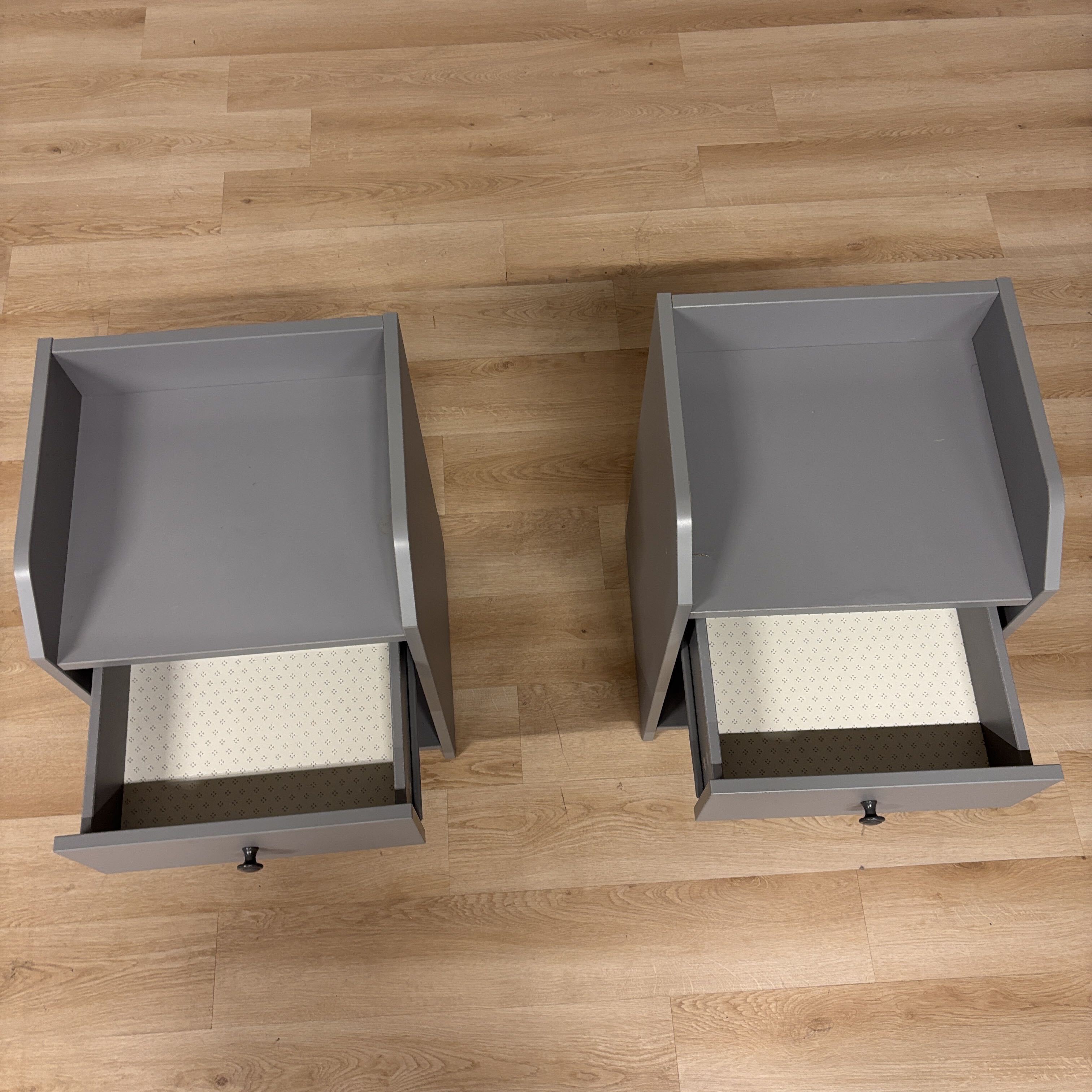 Ikea Hauga Bedside Table Set Of 2
