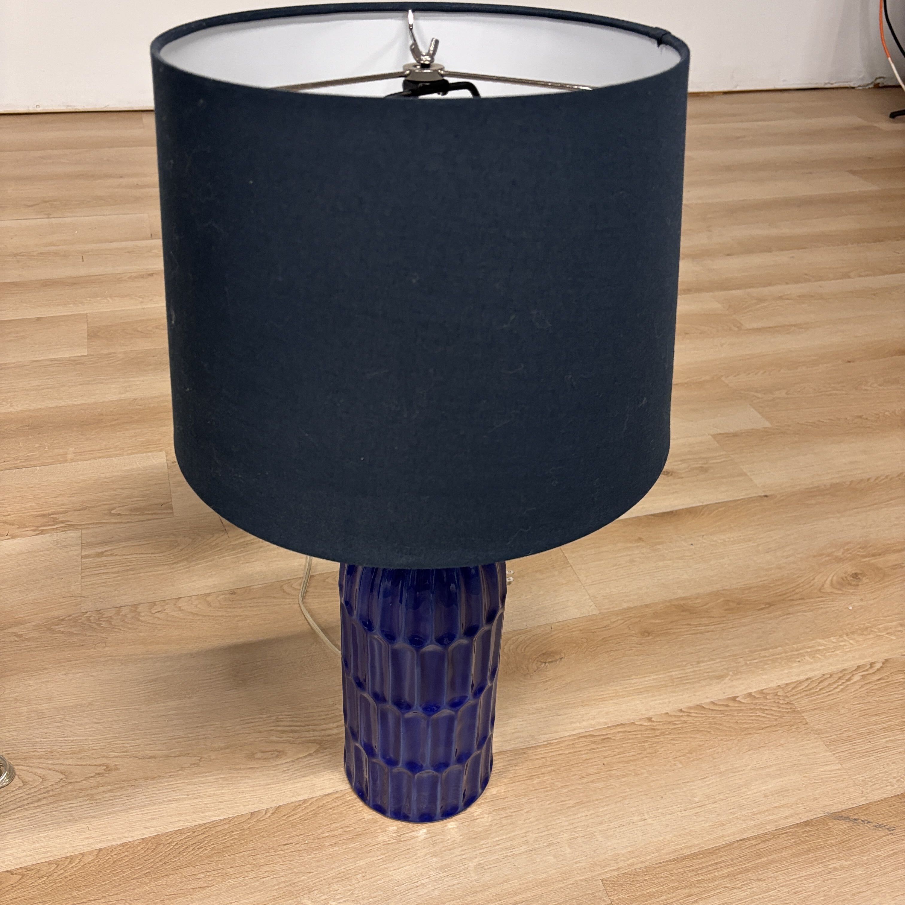 Bed Bath & Beyond Ceramic Textured Lamp Set of 2
