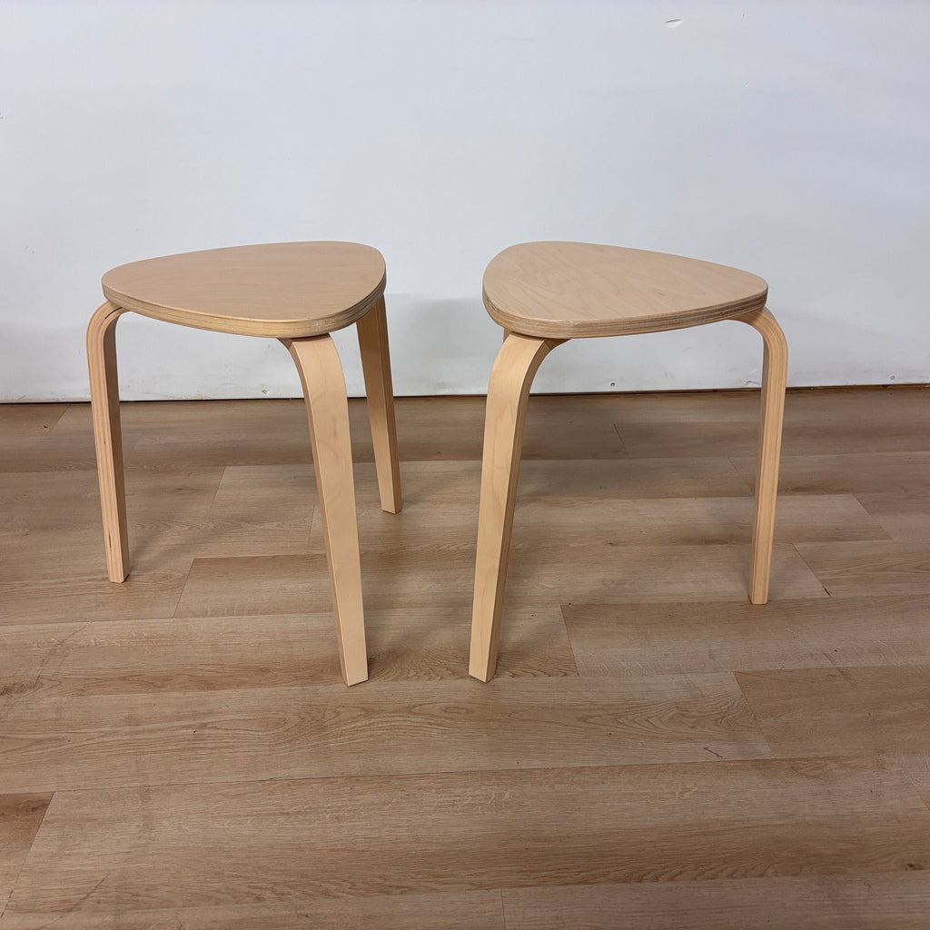 Ikea Kyrre Set Of 2 Stools