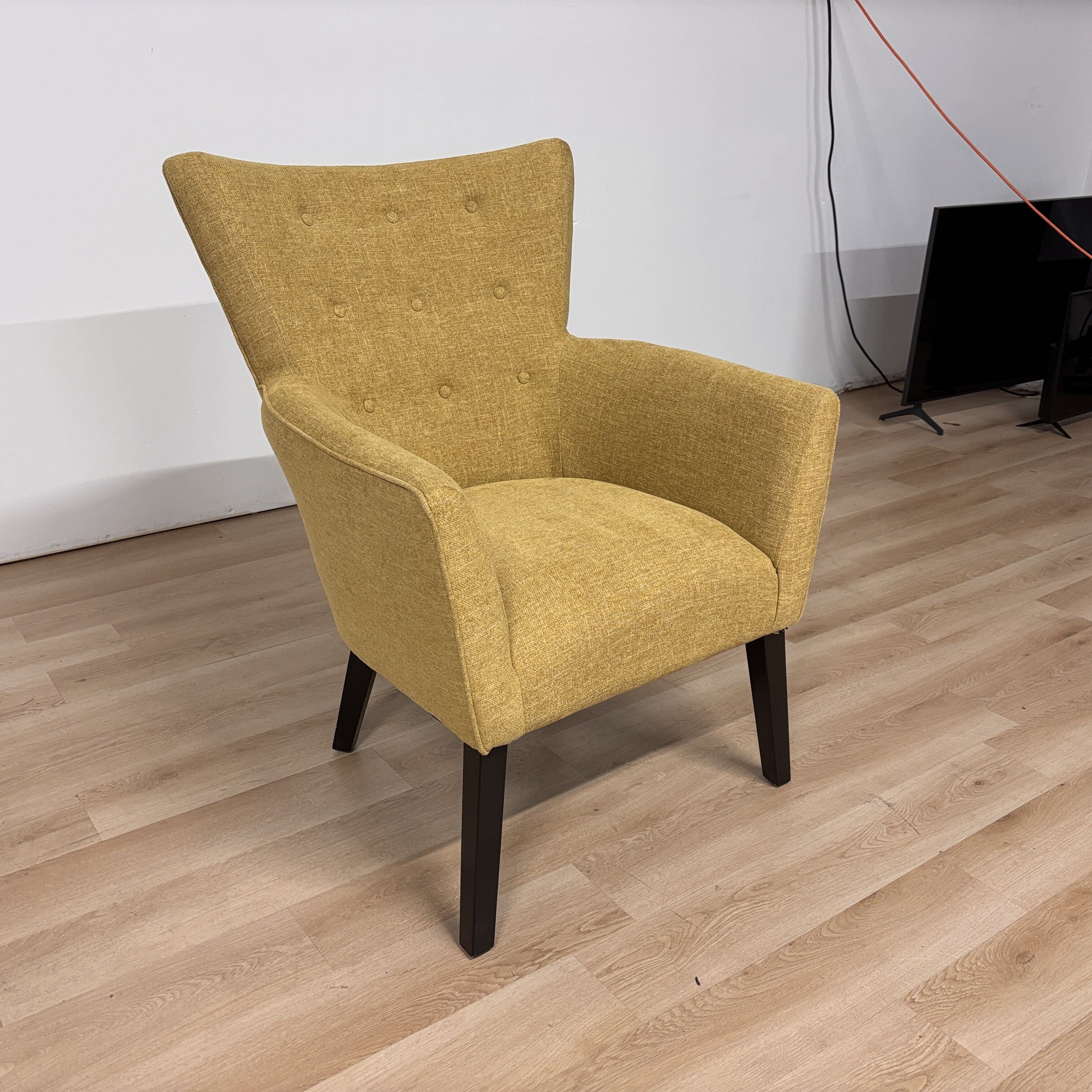 Living Spaces Wingback Accent Chair