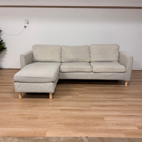 Ikea Sofa W/ Reversible Chaise & Storage