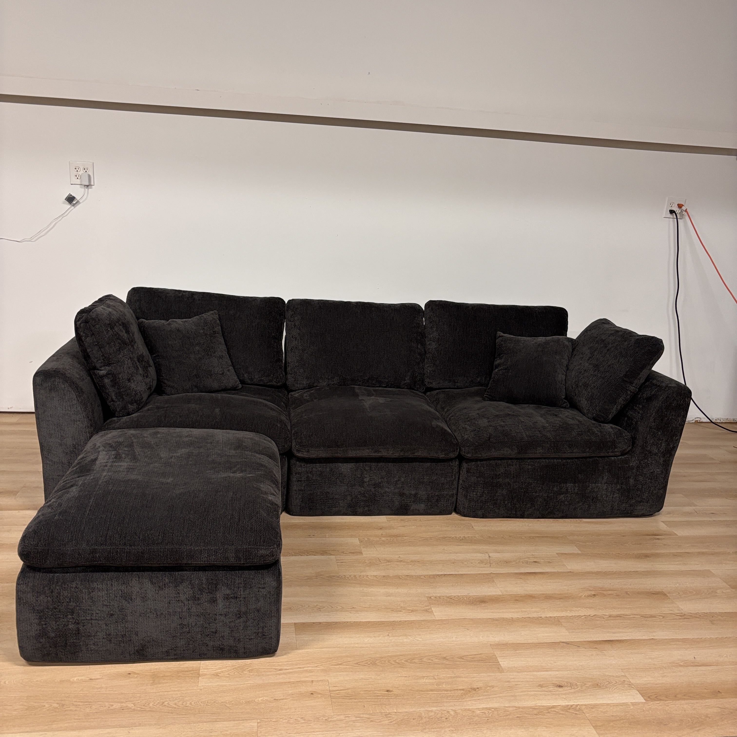 Latitude Run Boneless 4 Piece Modular Sofa