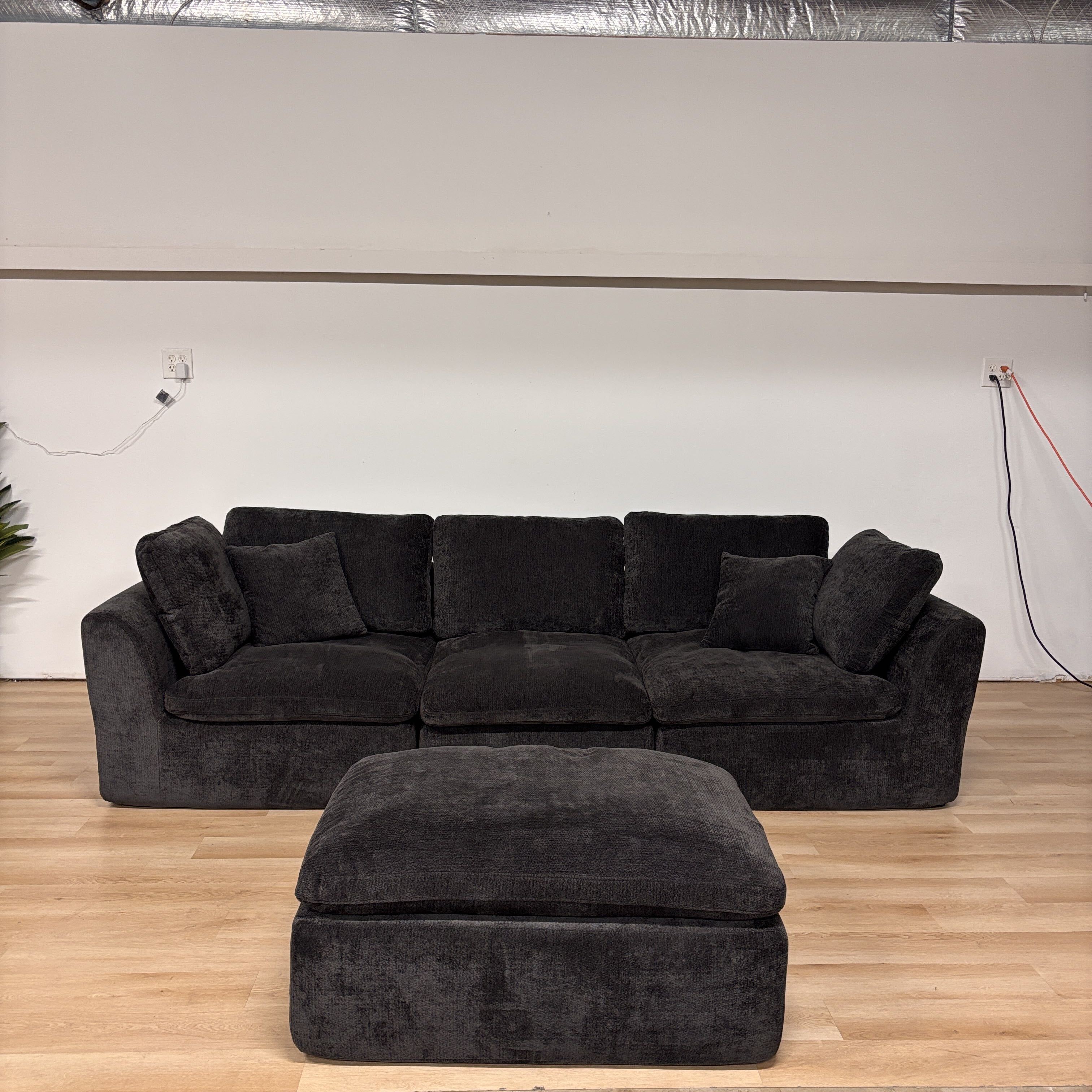 Latitude Run Boneless 4 Piece Modular Sofa