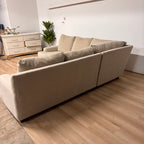 Franklin Company Studded Corner 3 Piece Sectional