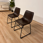 Bed Bath & Beyond Carbon Loft Inyo Faux Leather Chairs