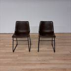 Bed Bath & Beyond Carbon Loft Inyo Faux Leather Chairs