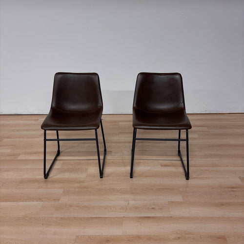 Bed Bath & Beyond Carbon Loft Inyo Faux Leather Chairs