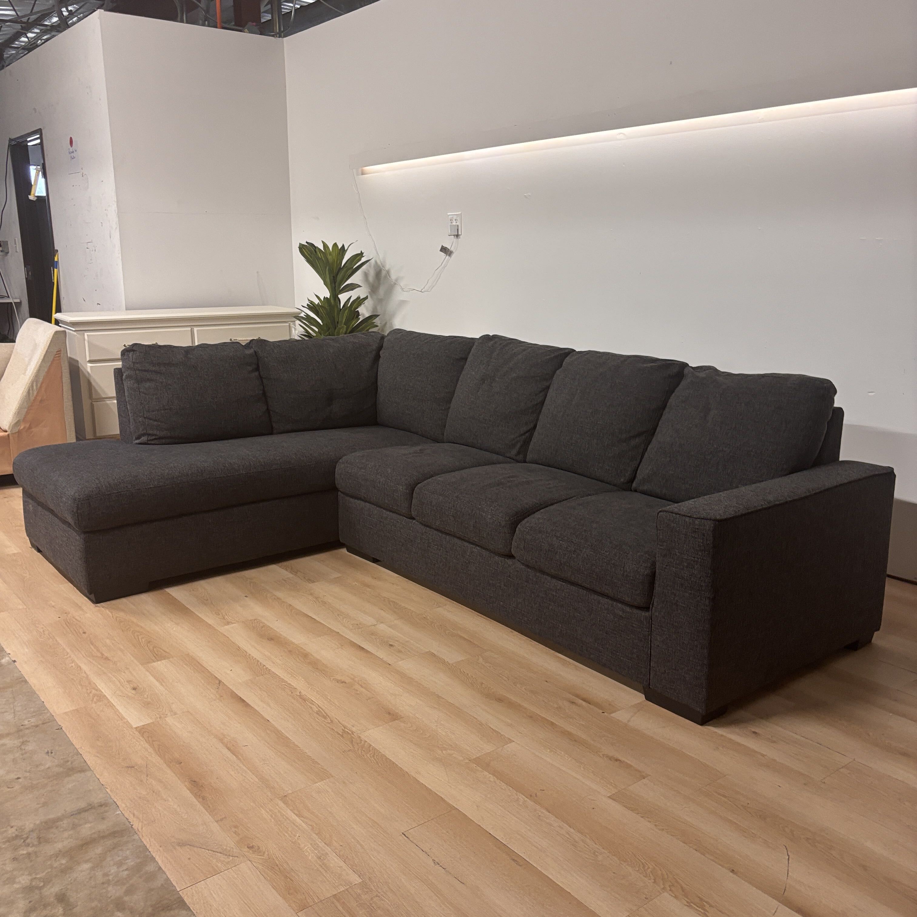 Living Spaces Lucy 2 Piece Sectional