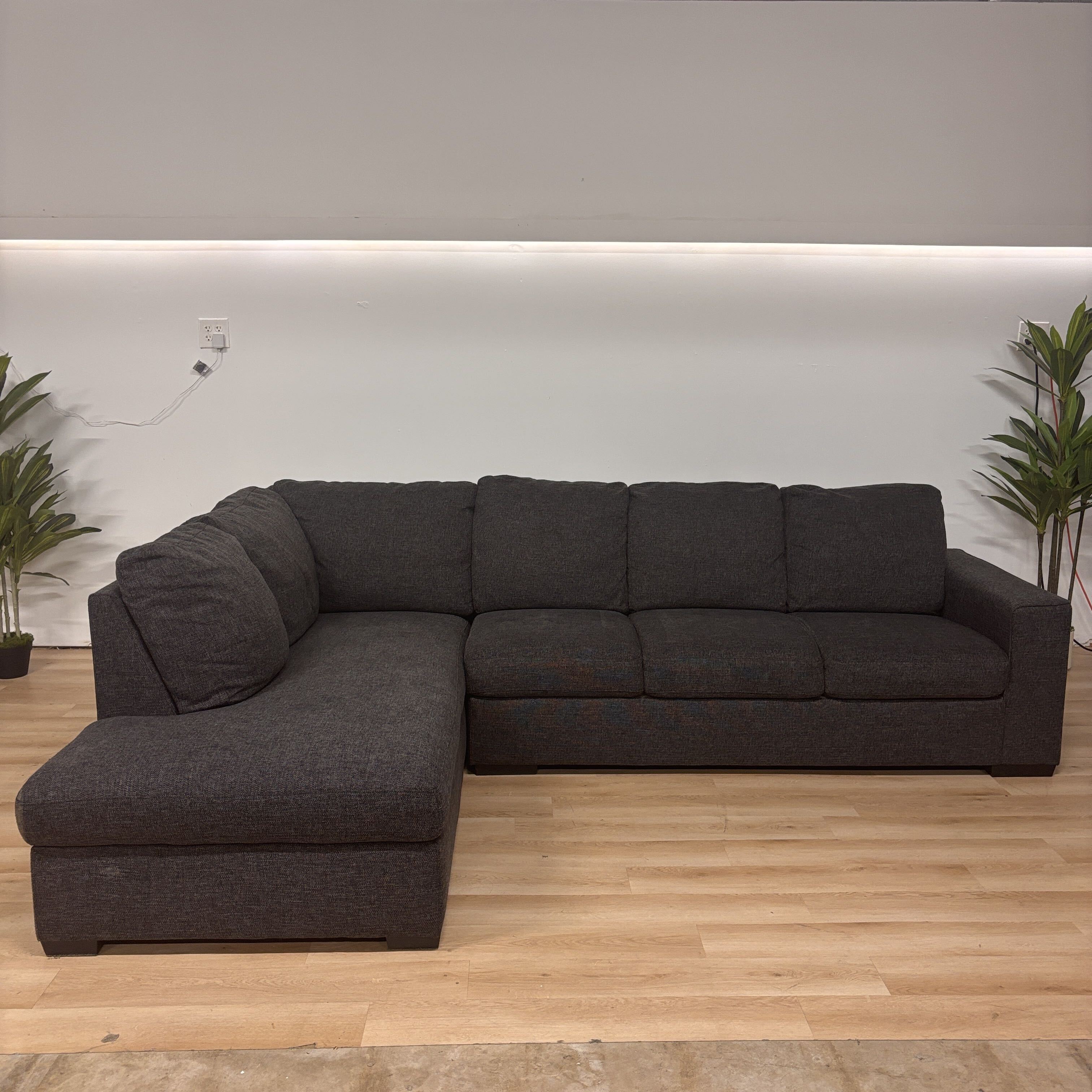 Living Spaces Lucy 2 Piece Sectional