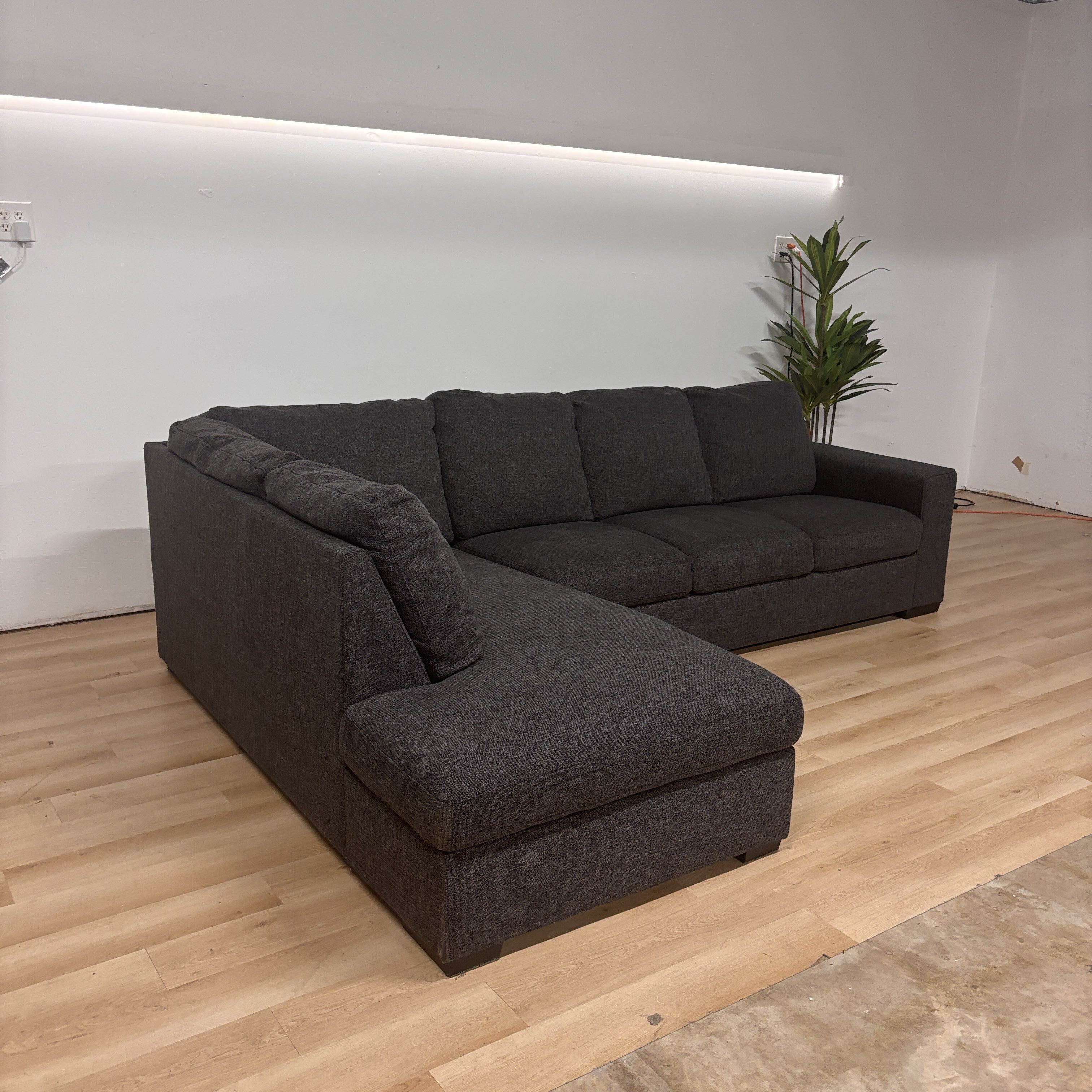Living Spaces Lucy 2 Piece Sectional
