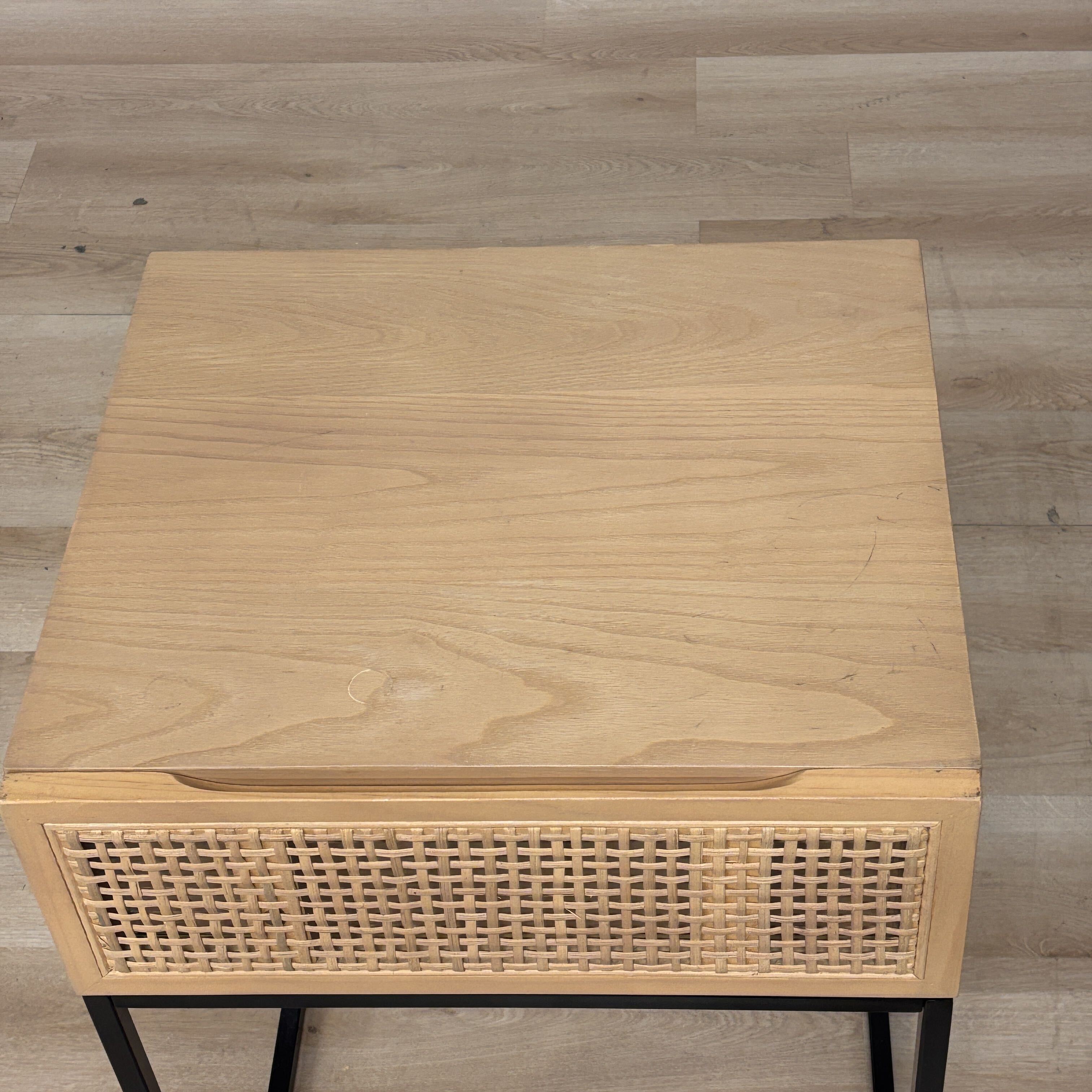 Belmar Woven End Table
