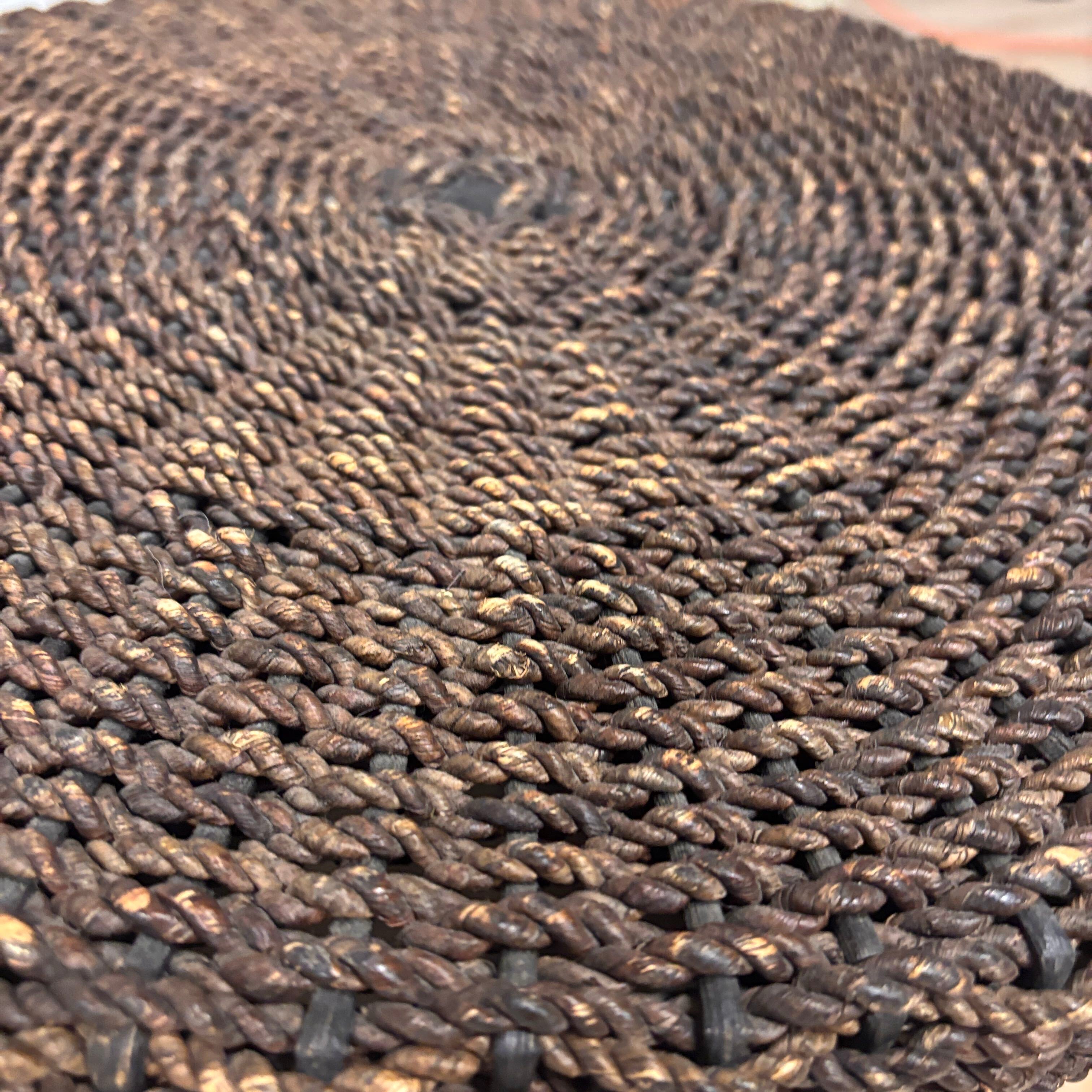 Crate & Barrel Abaca Ottoman