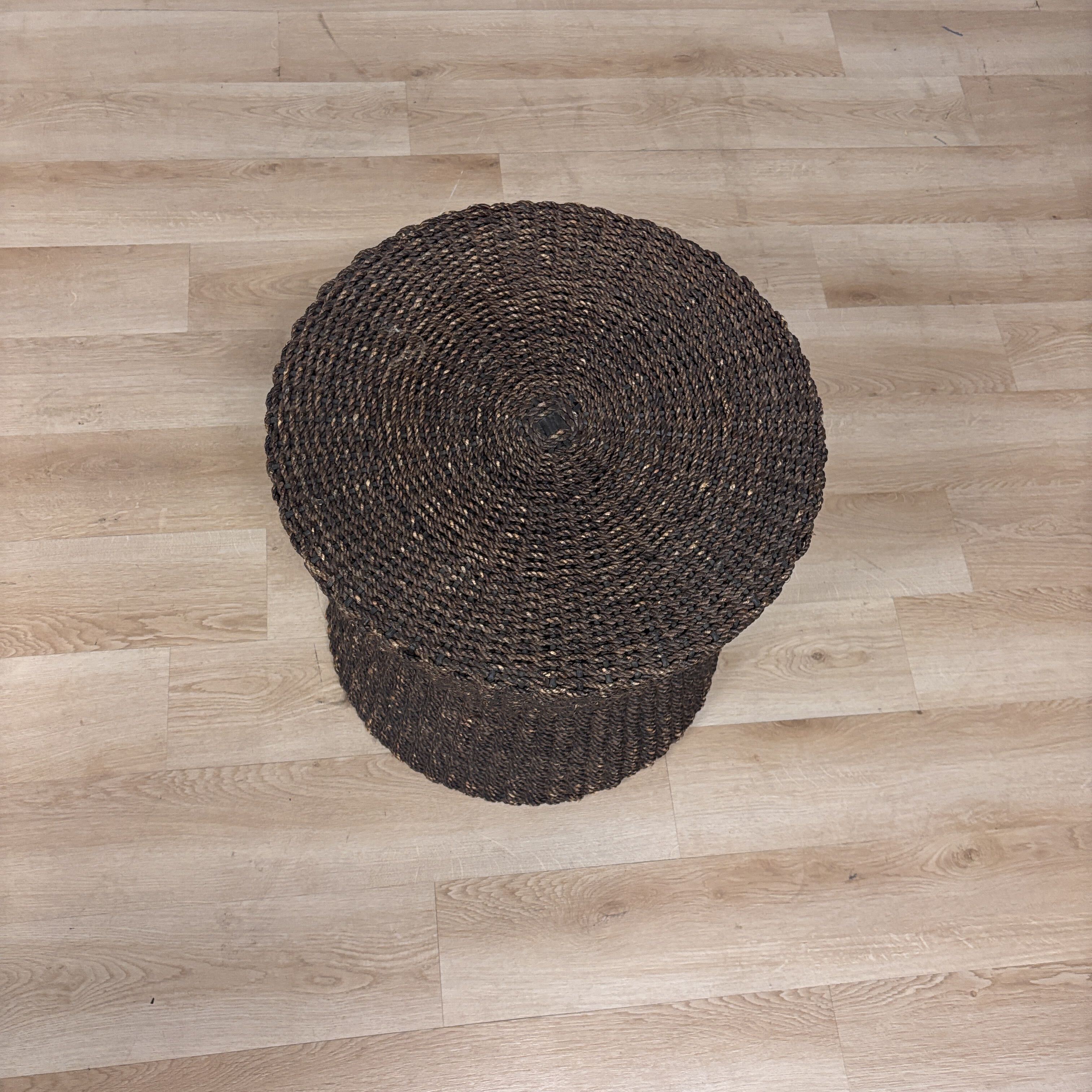 Crate & Barrel Abaca Ottoman