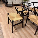 Poly & Bark Paxton Wishbone Dining Chairs Set Of 5