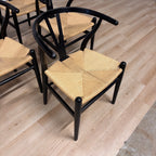 Poly & Bark Paxton Wishbone Dining Chairs Set Of 5