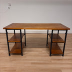 Vintage Industrial Storage Desk