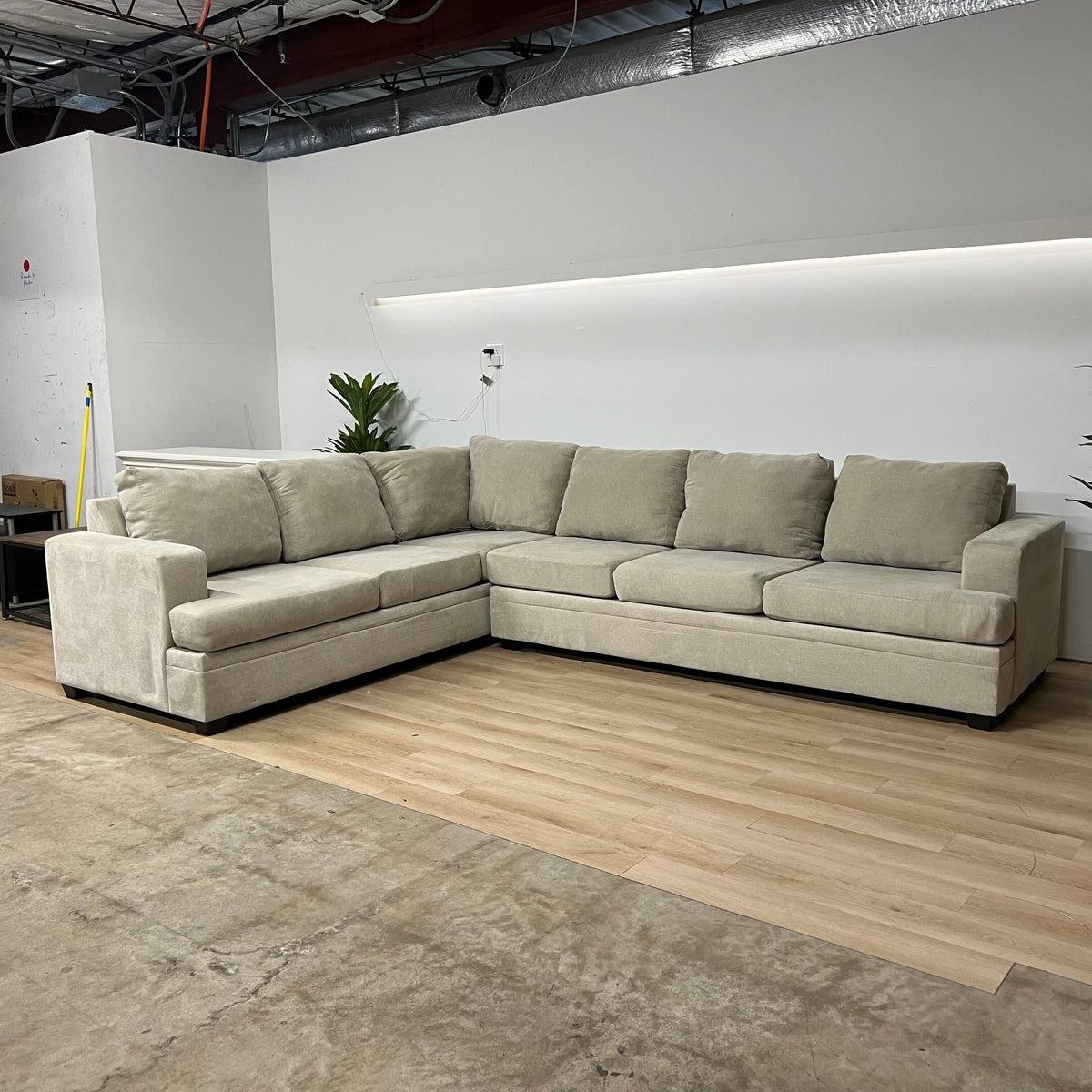 Living Spaces 2 - Piece Sectional