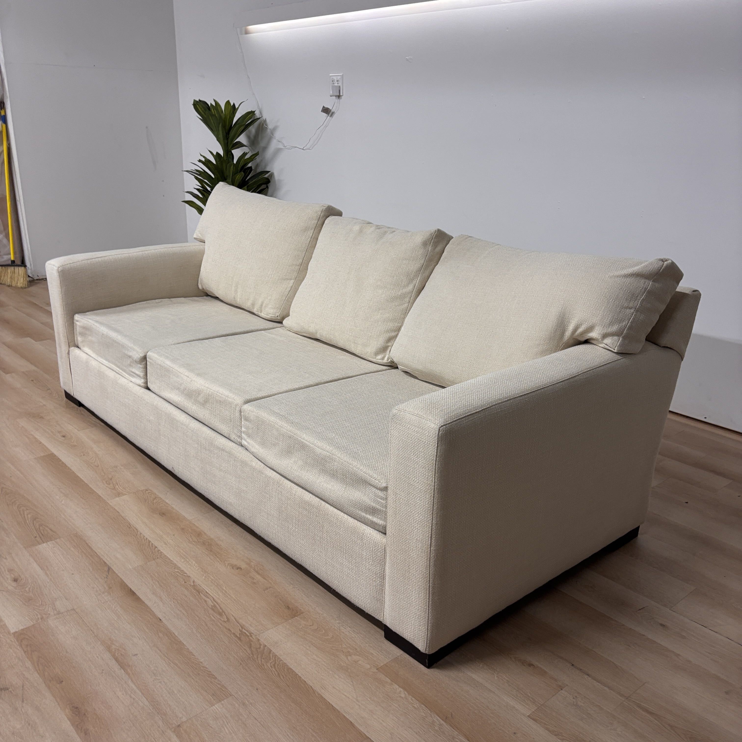 Living Spaces 3 Seater Sofa