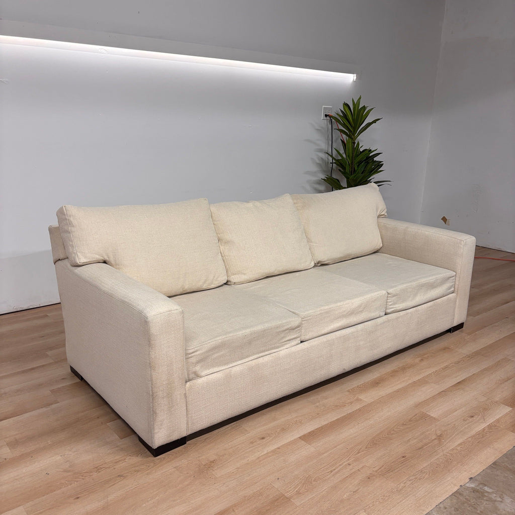 Living Spaces 3 Seater Sofa