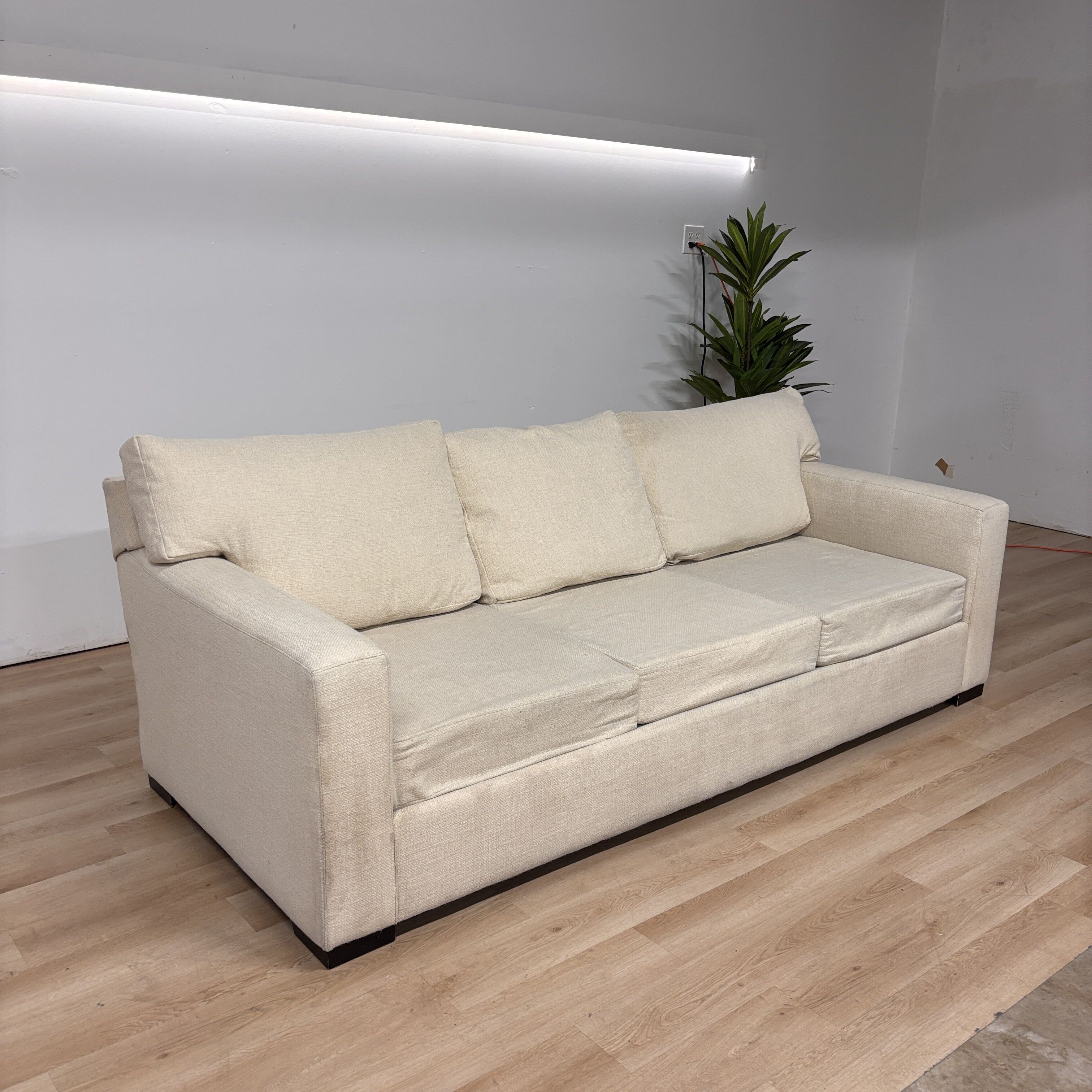 Living Spaces 3 Seater Sofa