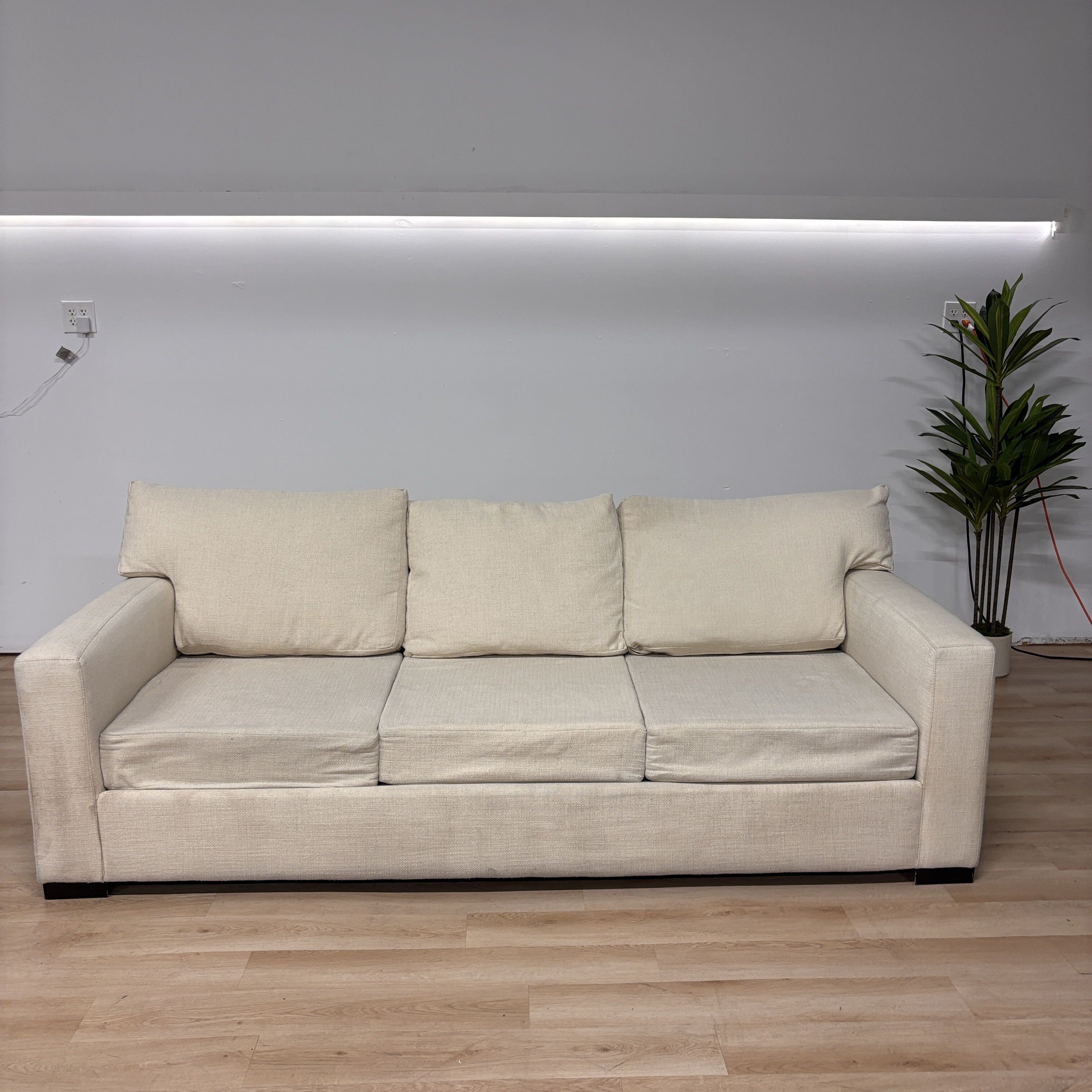 Living Spaces 3 Seater Sofa
