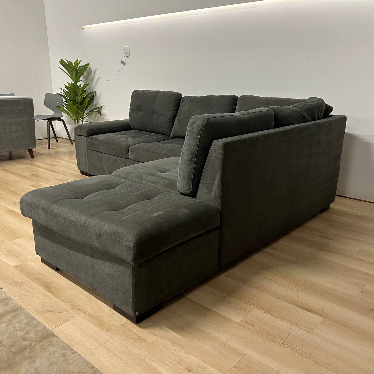 Latitude Run 3-piece Trundle Bed Sleeper Sectional With Storage