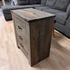 Trinell Rustic Nightstand