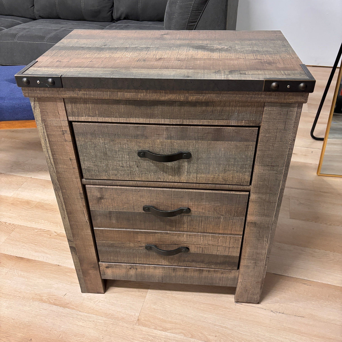 Trinell Rustic Nightstand