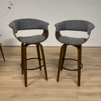Glitzhome Counter Stools Set Of 2