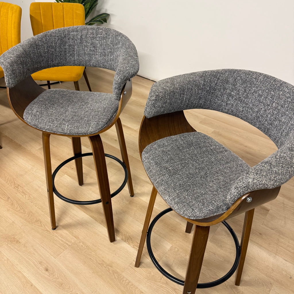 Glitzhome Counter Stools Set Of 2
