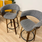 Glitzhome Counter Stools Set Of 2