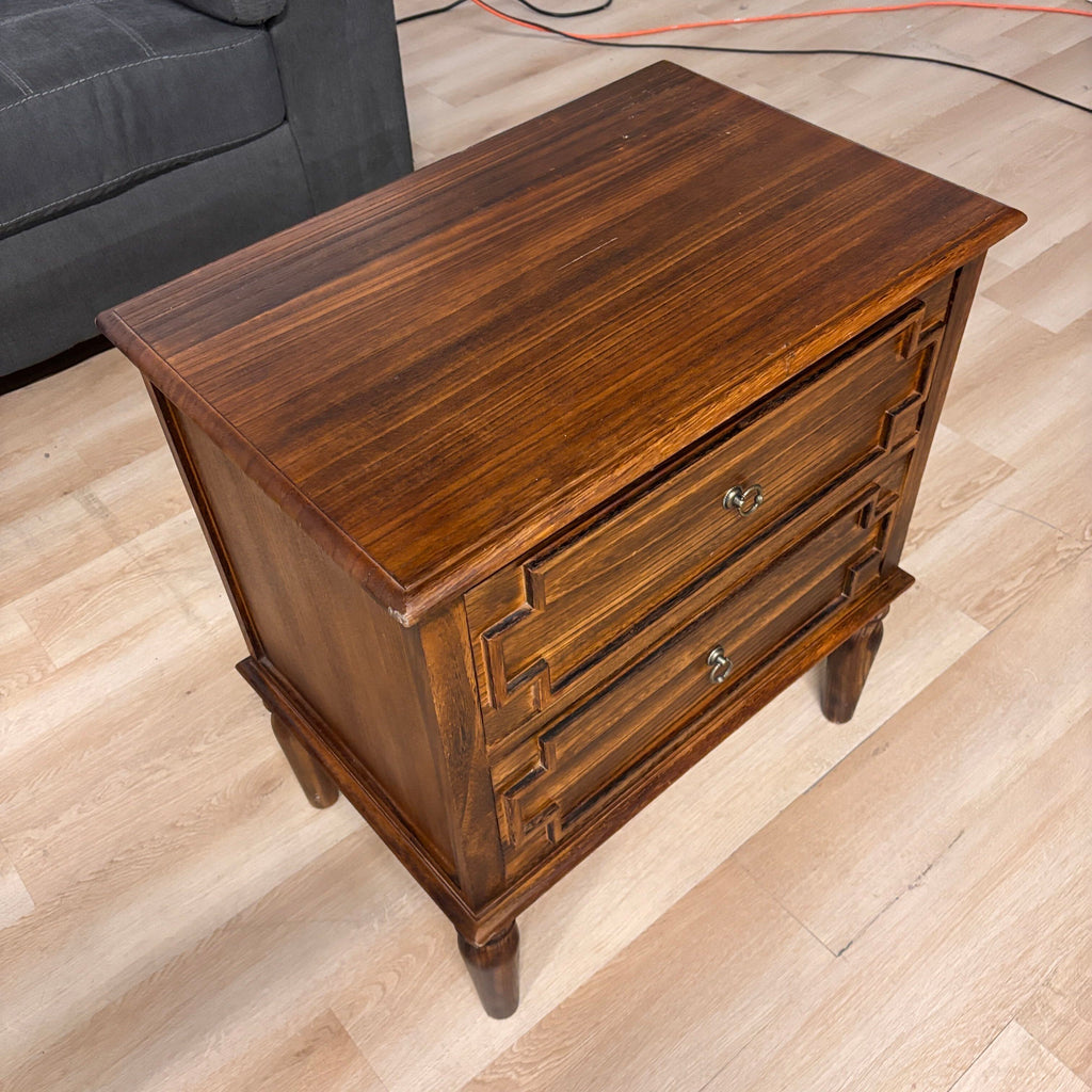 Huala Home 3 Drawer Nightstand