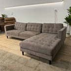 Acanva Mid Century Tufted Sectional