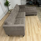 Acanva Mid Century Tufted Sectional
