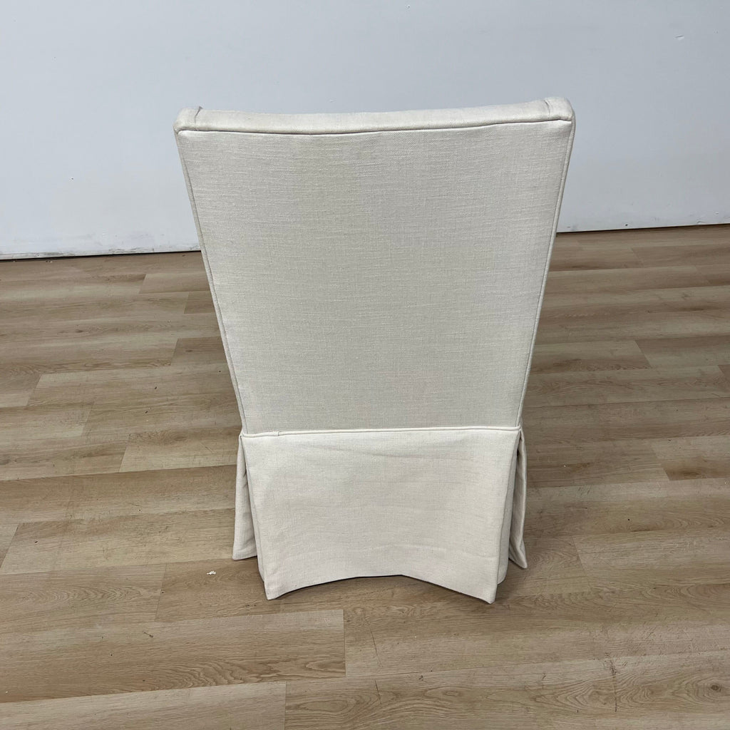 Restoration Hardware Ellison Skirted Armchair