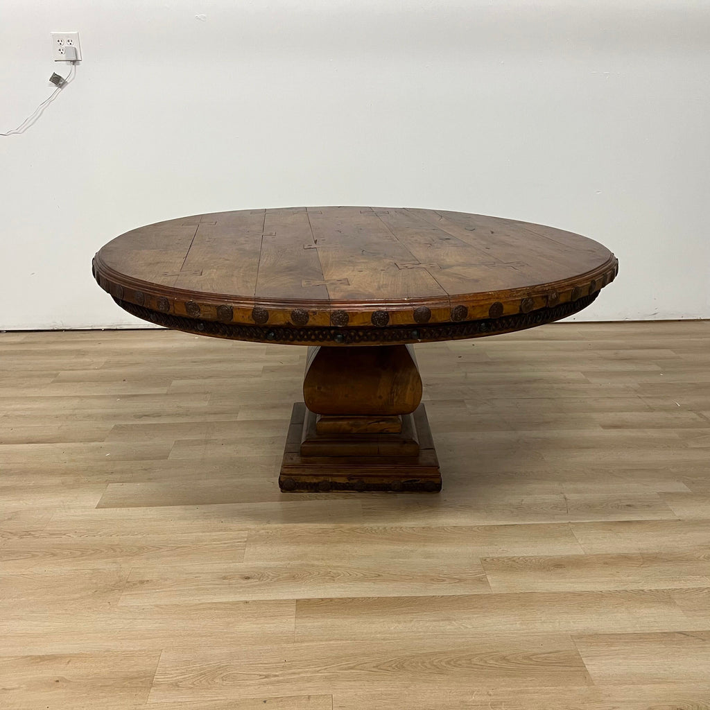 Hacienda Saloon Round Dining Table