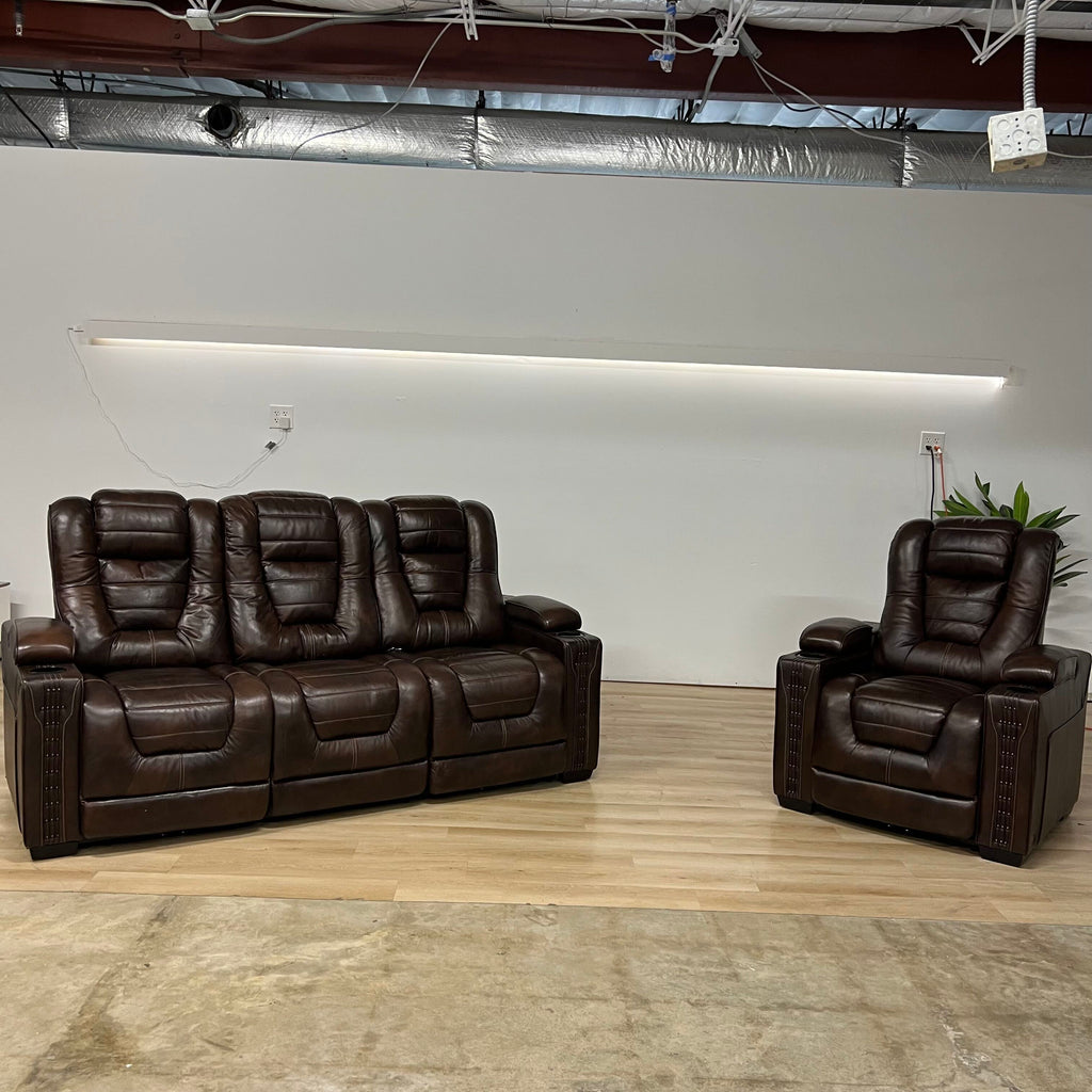 Rooms To Go Renegade Electric Recliner Sofa Set